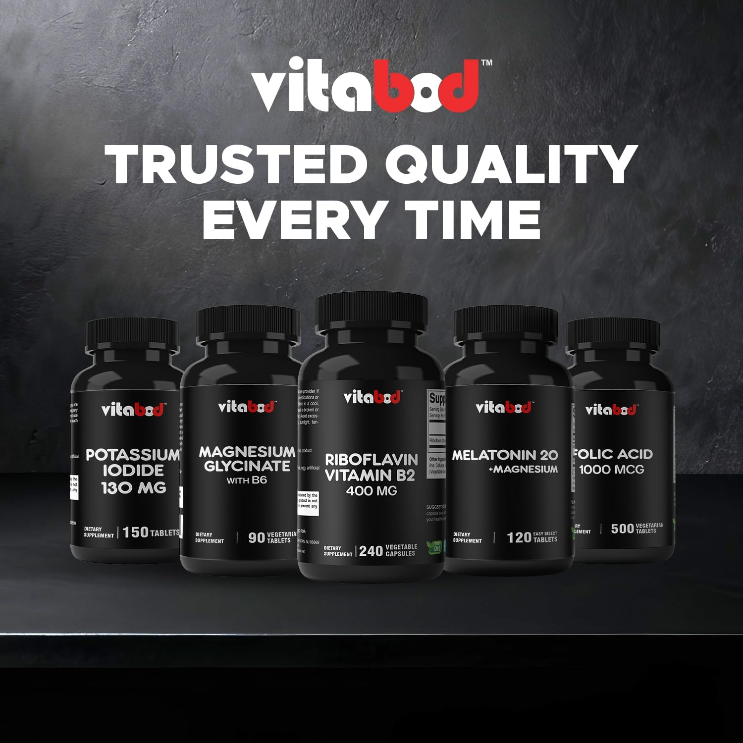 Vitamin B2 (Riboflavin) 400 Mg 240 Vegetarian Capsules - Support Cellular Energy and Red Blood Cell Production image number 3