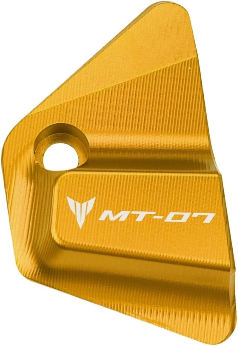 MT-07 MT07 MT 07 2025 2026 Motorcycle Accessories Aluminum Front Wheel ABS Sensor Protector Protection Trim Blocks(Black)