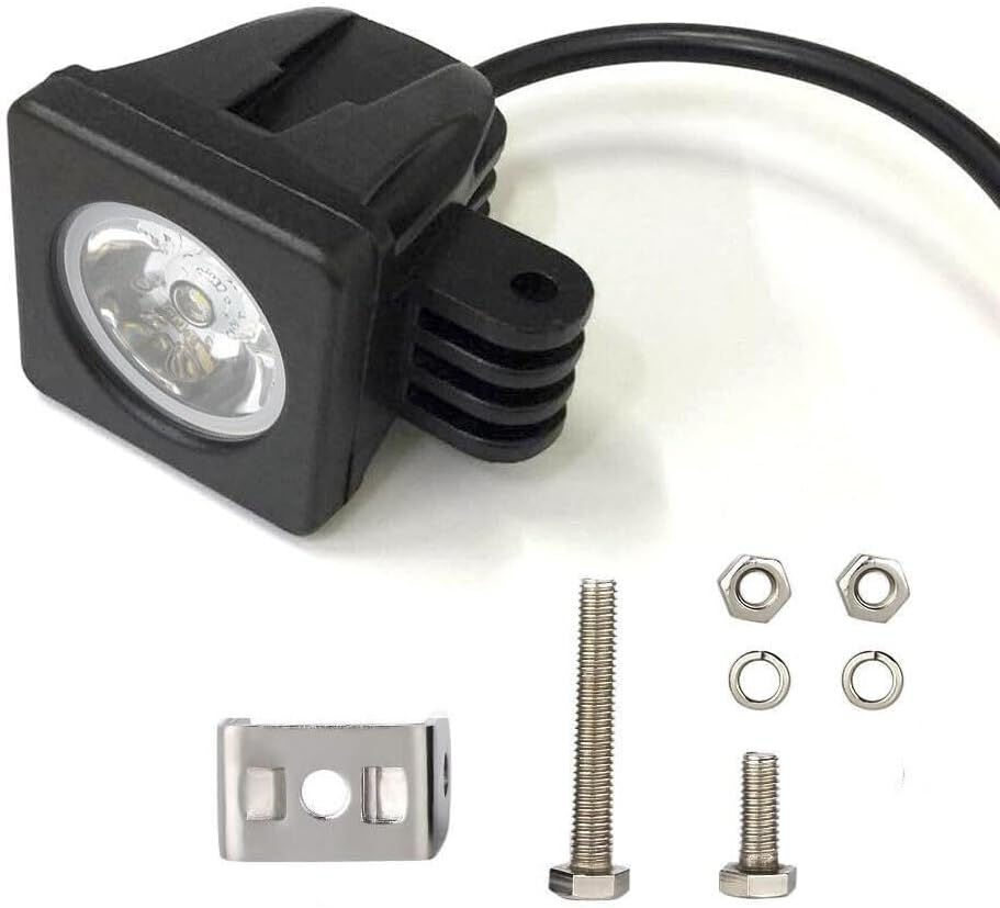 Leona Co Led Work Light Bar 10W 870LM Driving Pods Flood Beam Work Lamp for Off-Road SUV Boat Jeep 4WD Truck (1) image number 3