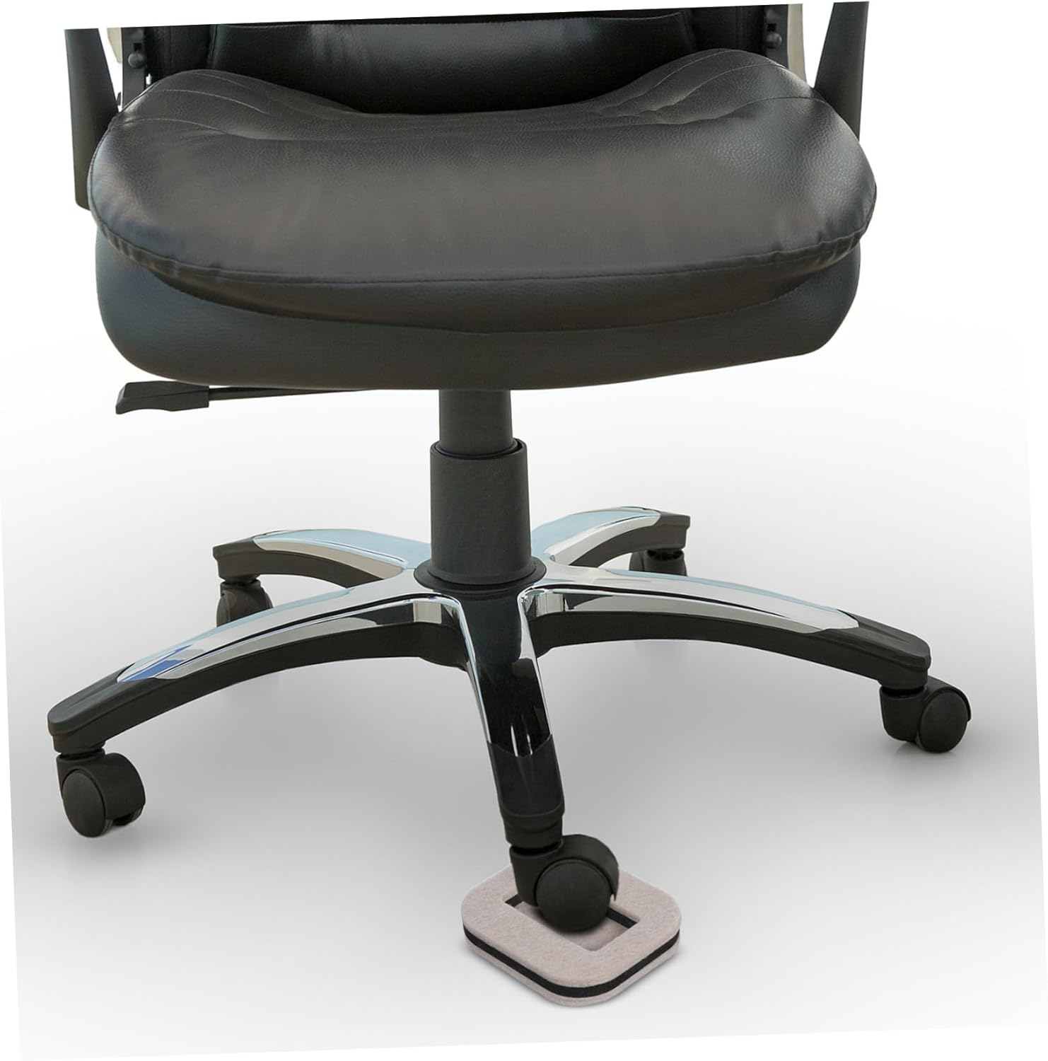 5Pcs Non-Slip Furniture Pads Felt Caster Cups for Hard Floor Protection Easy to Install Noise Reducing for Chairs Tables and Cabinets image number 4