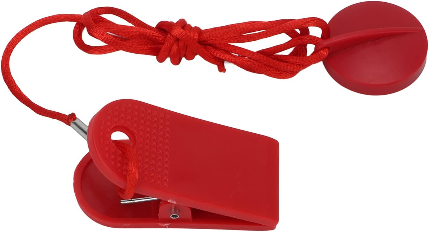 Fitness Magnetic Key, Universal Treadmill Safety Key Power Clip Safe Use Exercise image number 6