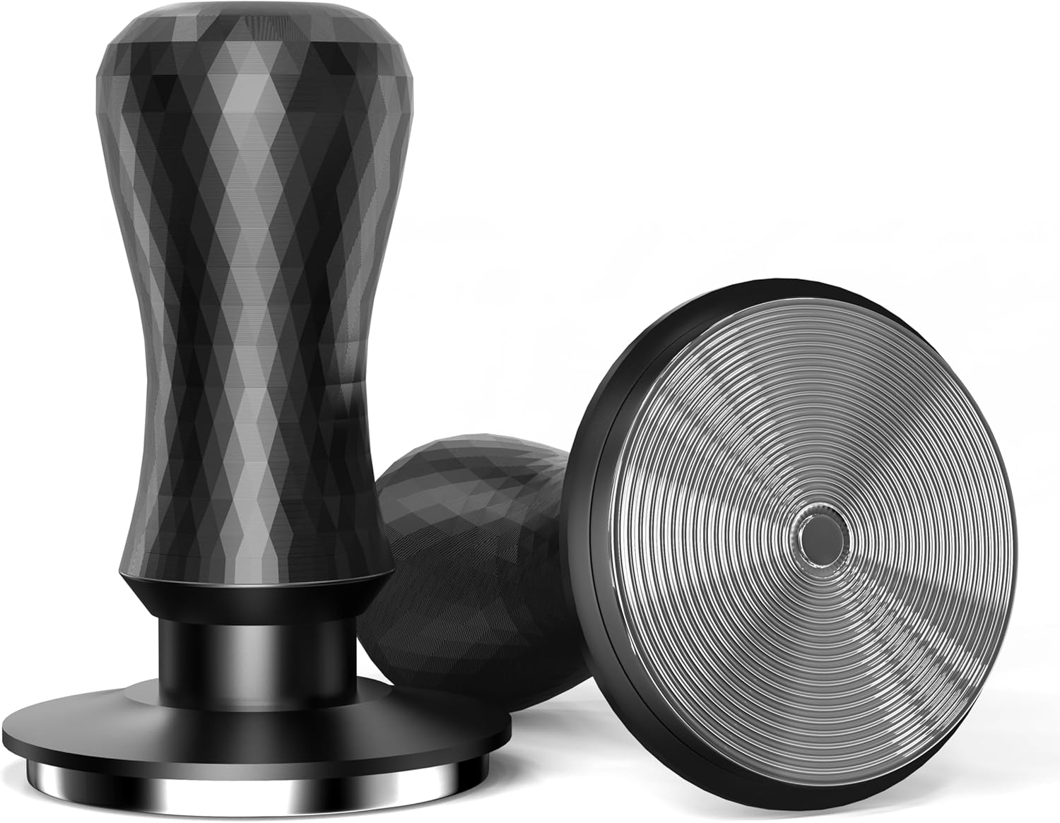 KYONANO 58.5Mm Espresso Coffee Tamper, 30Lb Spring-Loaded Calibrated Tamper with 304 Stainless, Anodized Aluminum Handle Barista Tamper Suit for over 58Mm Rancilio, Gaggia Portafilter image number 4