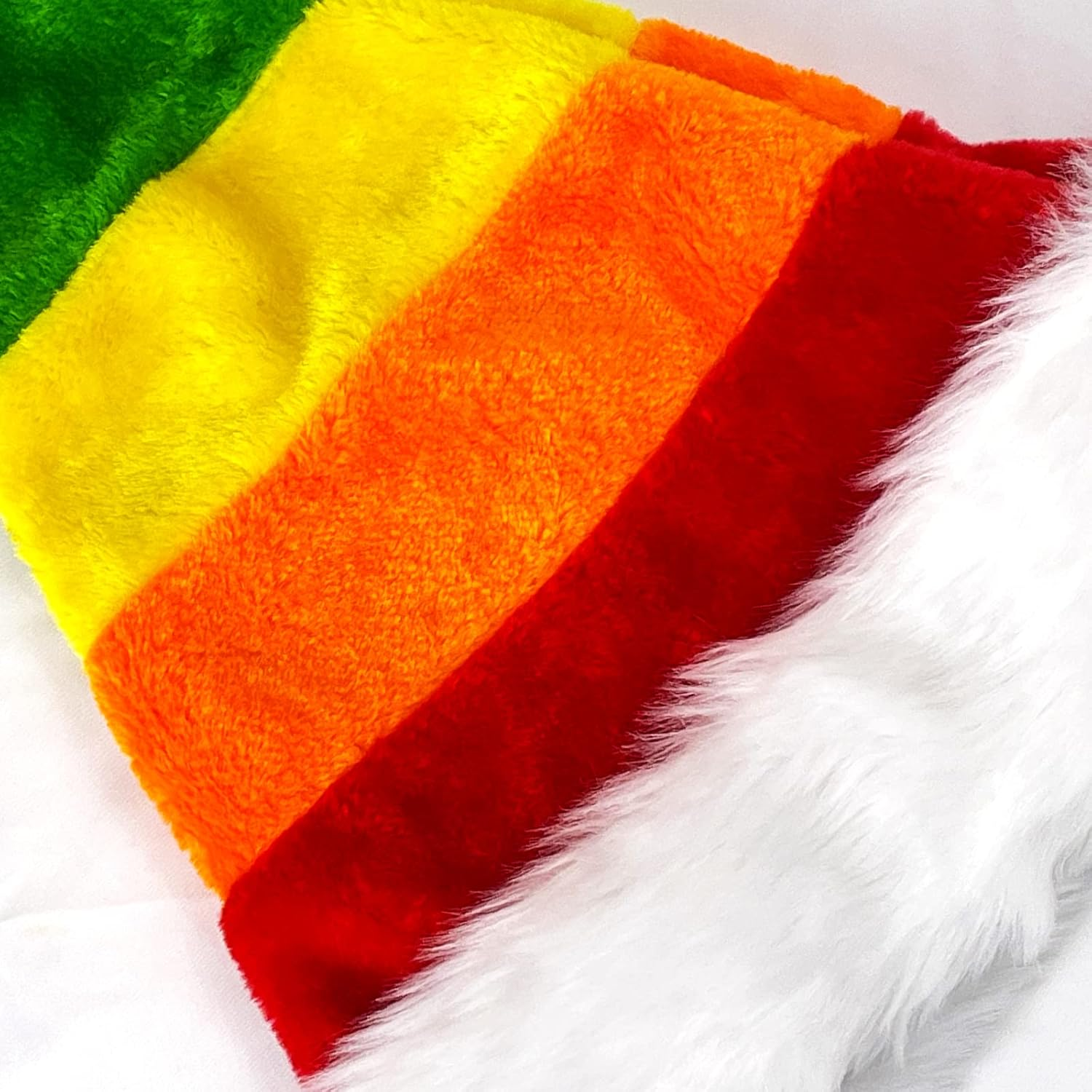 Seiddons Christmas Santa Hat Adults Long Plush Xmas Hats for Christmas New Year Festive Party Supplies - Long Black image number 4