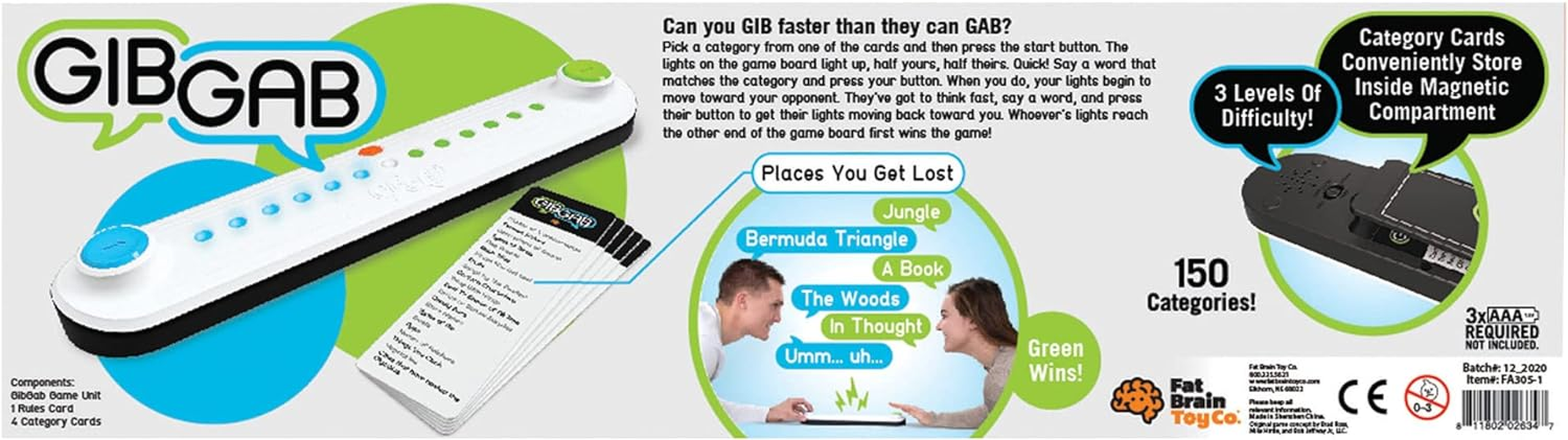 Fat Brain Toys Gib Gab Game image number 3