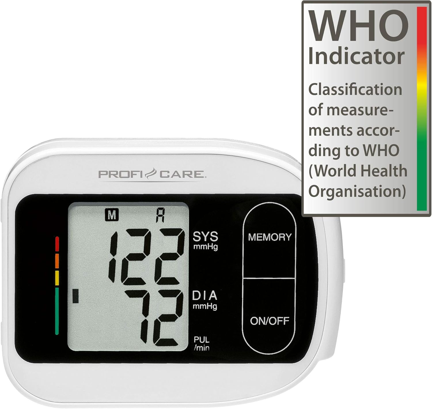 Profi-Care PC-BMG 3018 Wrist Blood Pressure Monitor 330180 image number 1