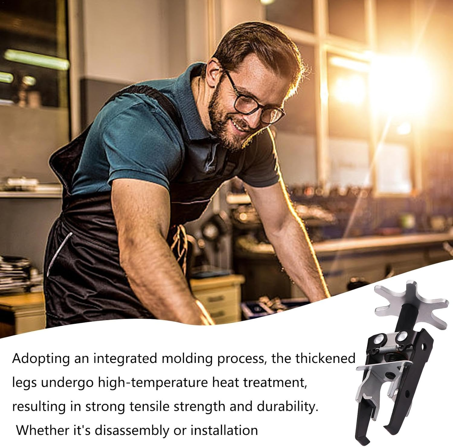 Valve Spring Puller Tool - Precise Valve Spring Compression Device, Automotive Equipment | Automotive Compression Plier, Installer Versatile Puller image number 3