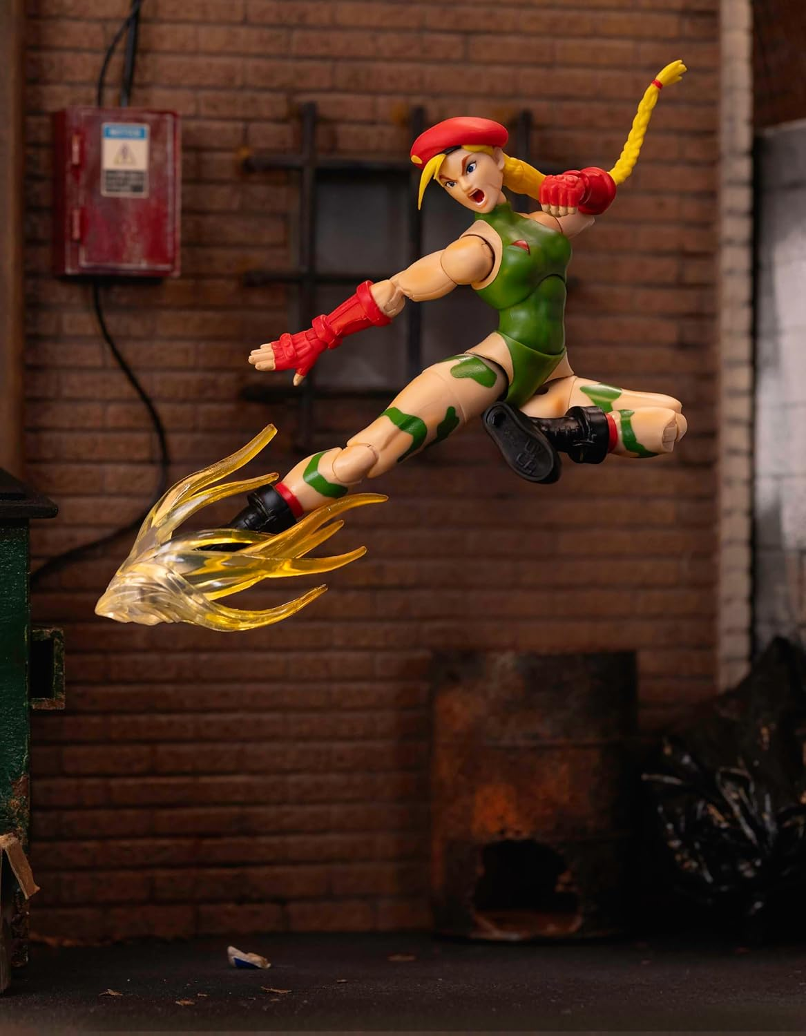 Jada Toys Street Fighter Cammy Action Figure, 6-Inch Height