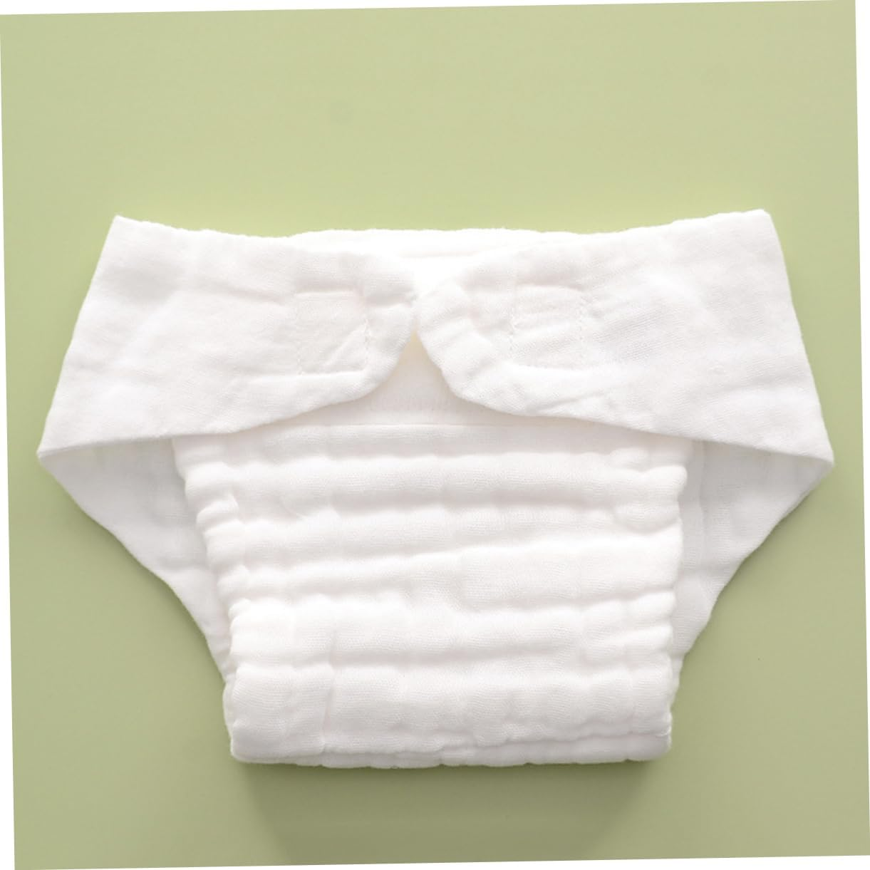 5Pcs Reusable Nappy Liners for Soft Cotton Fiber Inserts Washable and Absorbent Diaper Pad for Cloth Diapers S Months up for Daily Use and Travel