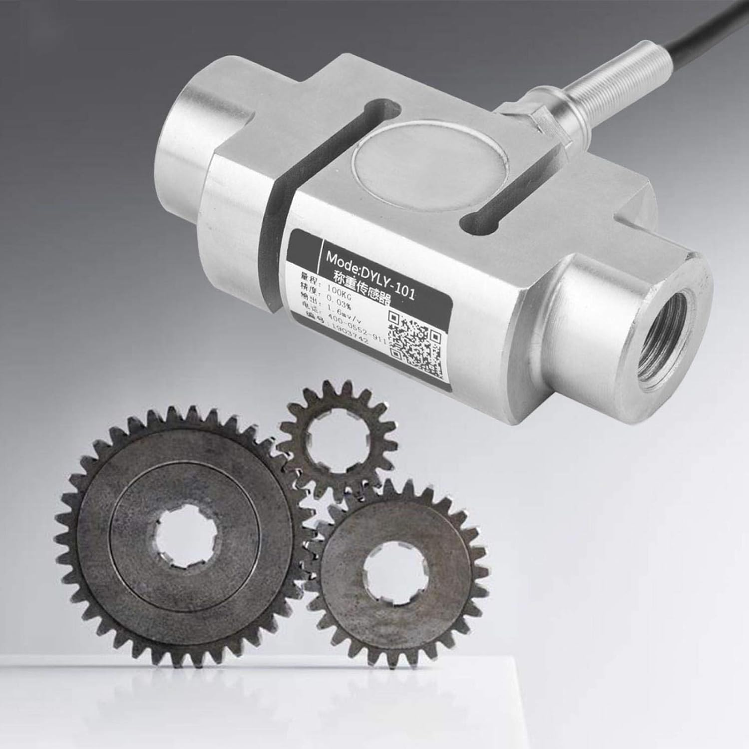 S-Type Tension Sensor, Load Cell Weight Sensor Load Cell 0~100Kg Load Cell, Long-Term Stability Simple Installation for Material Testing Machines Hopper Scales image number 3