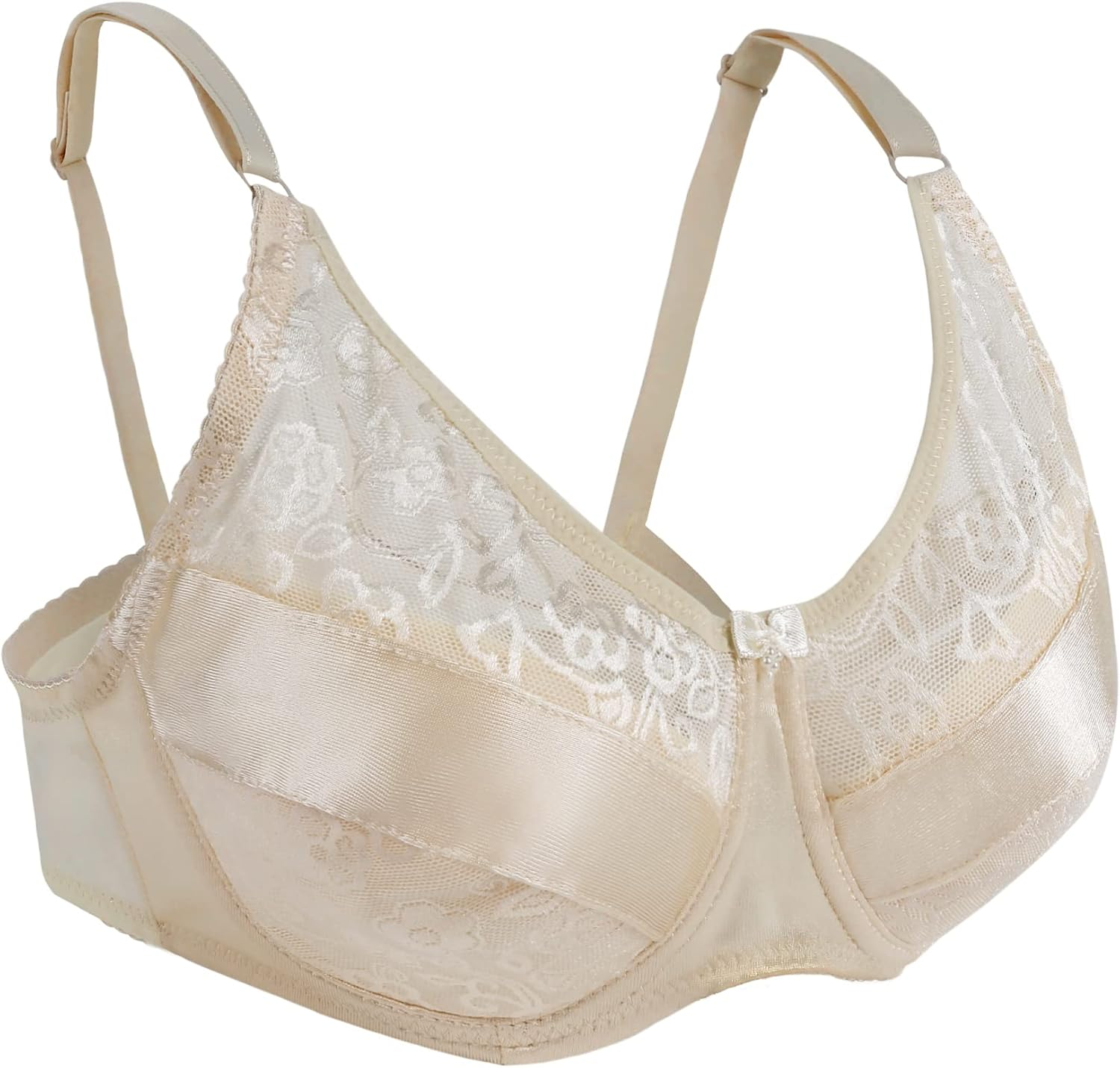 Vollence Silicone Breast Form Pocket Bra for Mastectomy Crossdresser Cosplay