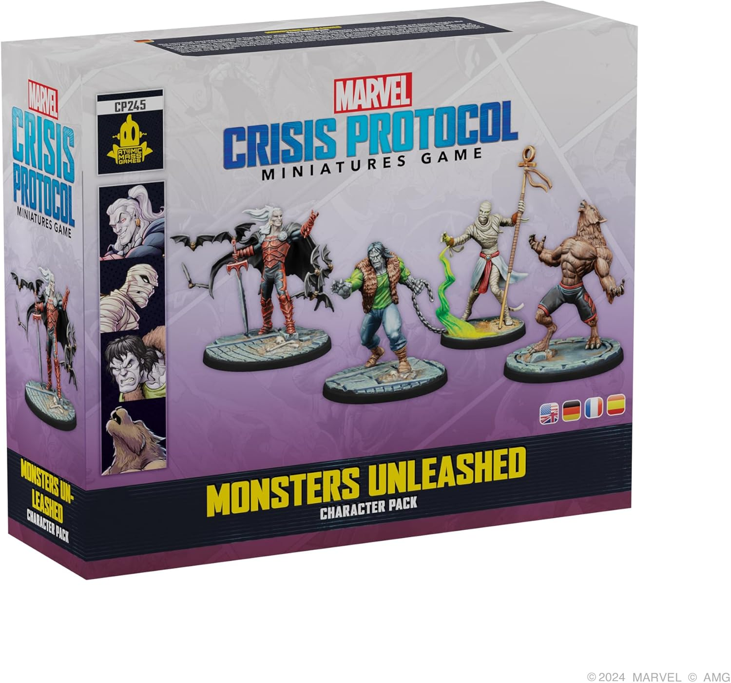 Asmodee North America Embargoed Marvel Monsters Unleashed Character Crisis Protocol Miniatures Game Pack image number 3