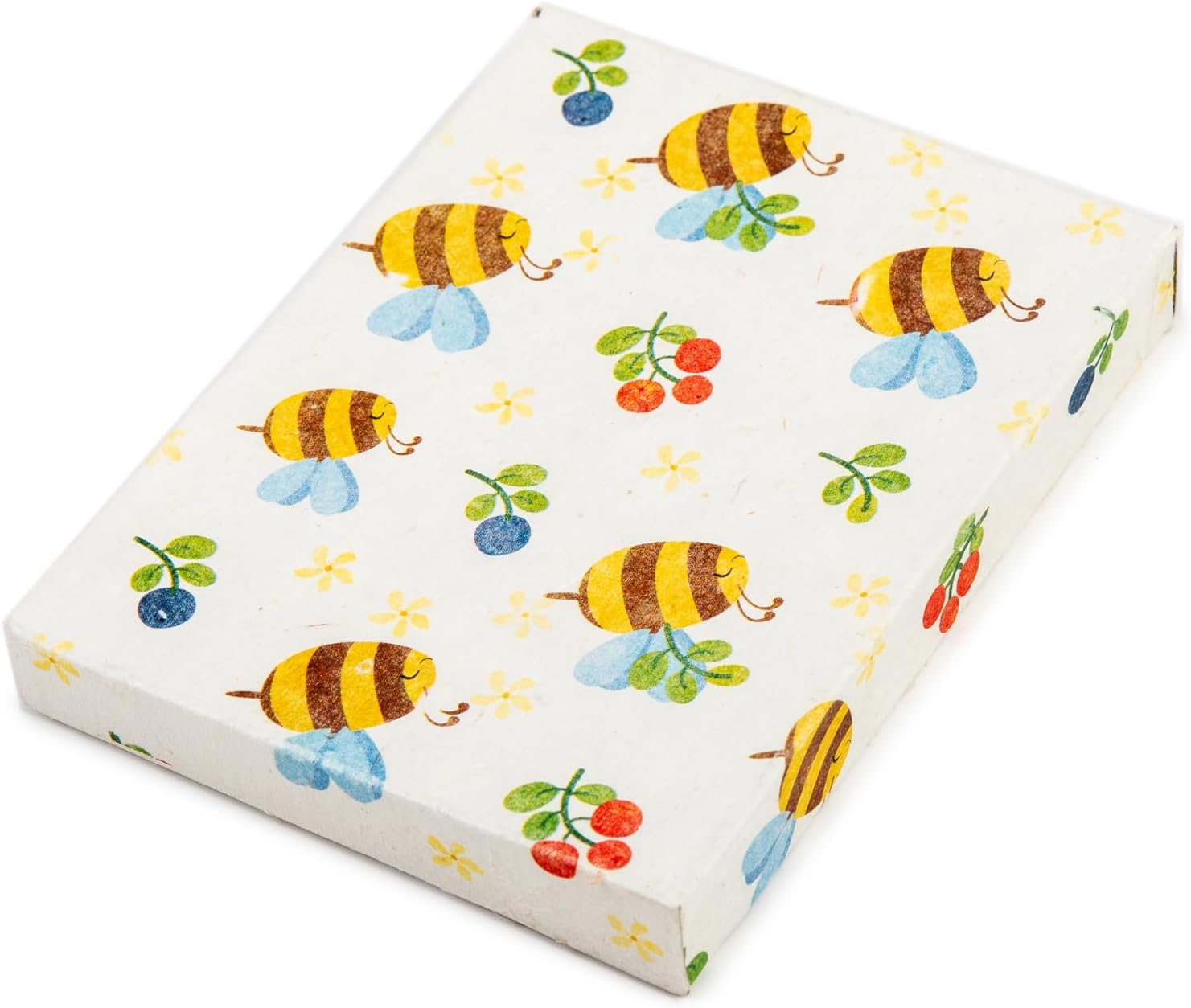 HIMALAYAN BAZAAR Lokta Paper Greeting Cards and Envelope Set - Ecofriendly Stationary Blank Note Cards | All Occasion Greeting Cards | Handmade in Nepal