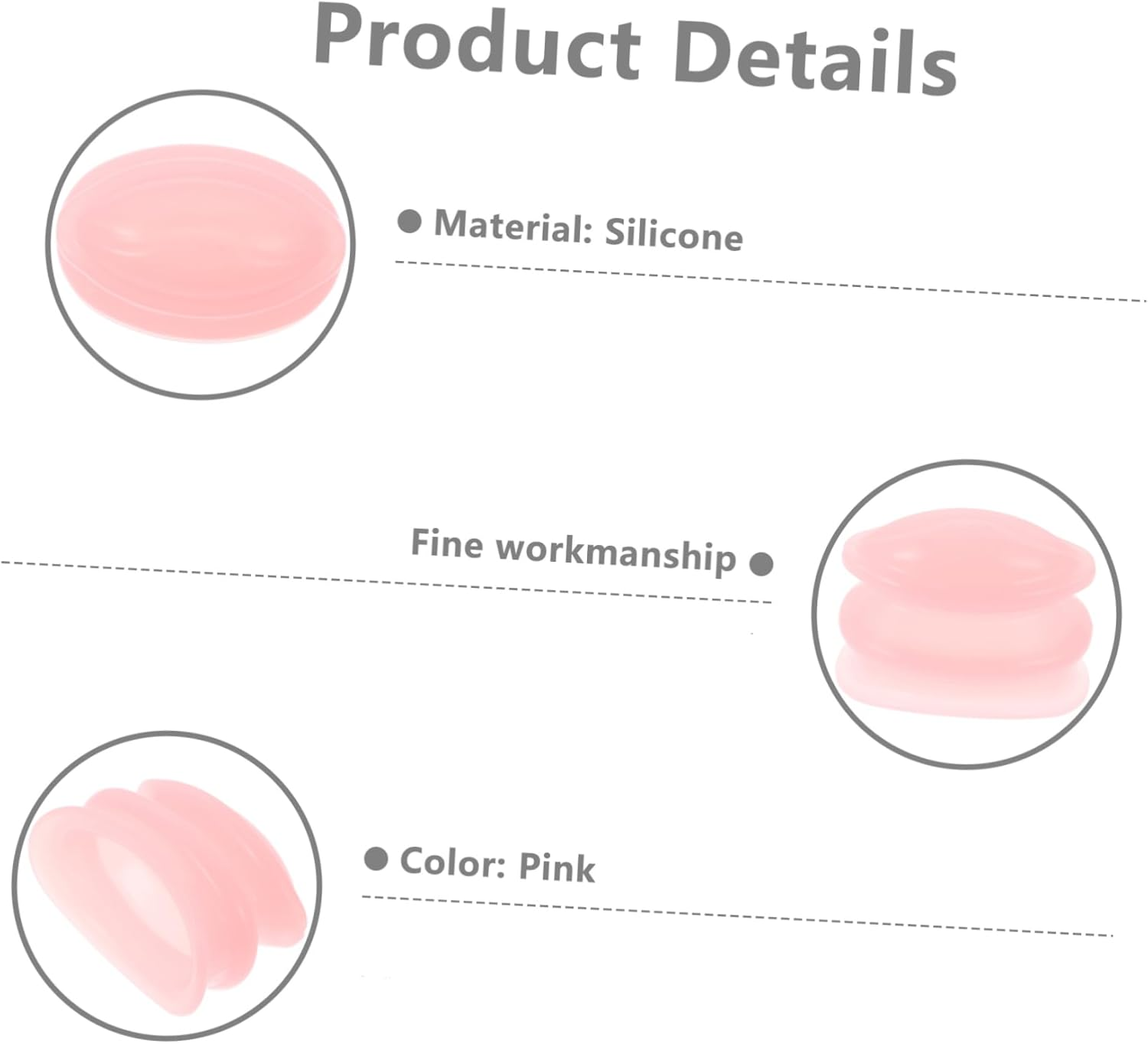 Healvian Lip Plumper Device for Enhanced Lip Fullness Self- Design for Makeup Safe Material