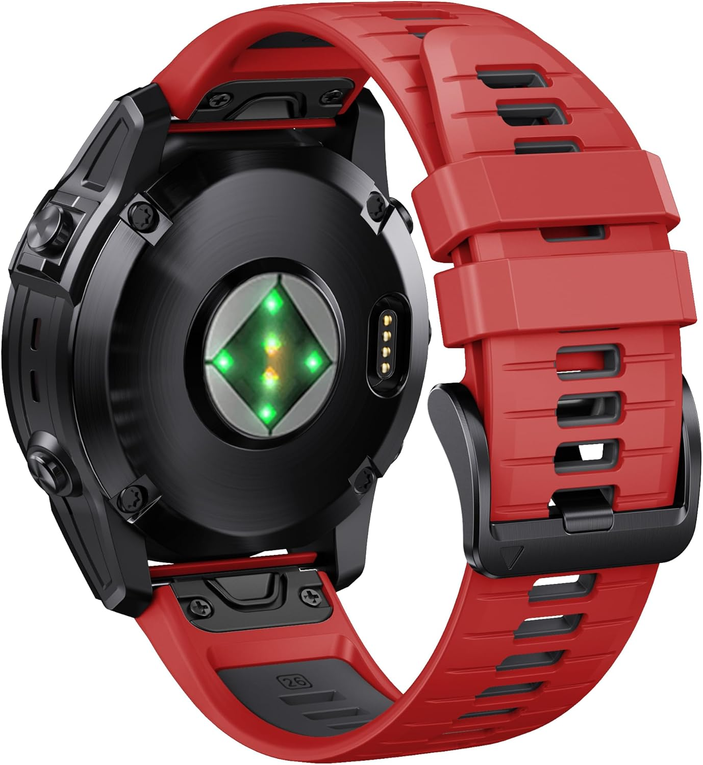 ANBEST Bracelet for Garmin Fenix 6 Pro/Fenix 7 Pro/Fenix 5/Fenix 6/7 Bracelet, 22 Mm Quick Fit Replacement Strap for Forerunner 945/965/955/EPIX 2/Instinct 2/Approach S62/S60 Silicone Wristbands