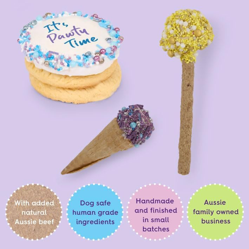 Dog Birthday Treats Party Pack - Blue image number 3