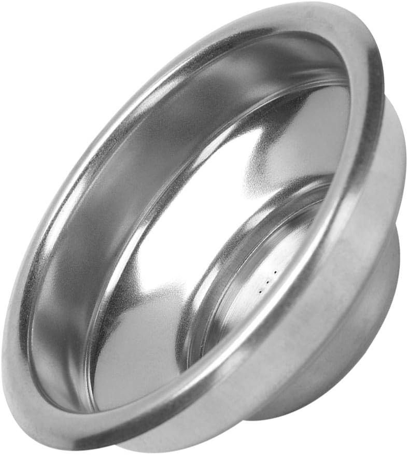 58Mm Double Layers Single/Double Doses Filter Basket for Semi-Automatic Coffee Machine Bottomless Handle (Single) image number 2