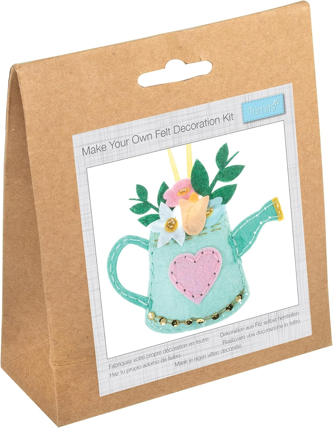 Trimits Felt Decoration Kit, Watering Can image number 2