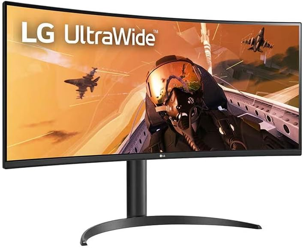 LG 34WP75C-B 34In Curved Ultrawide QHD 160Hz 65W USB-C Monitor image number 3