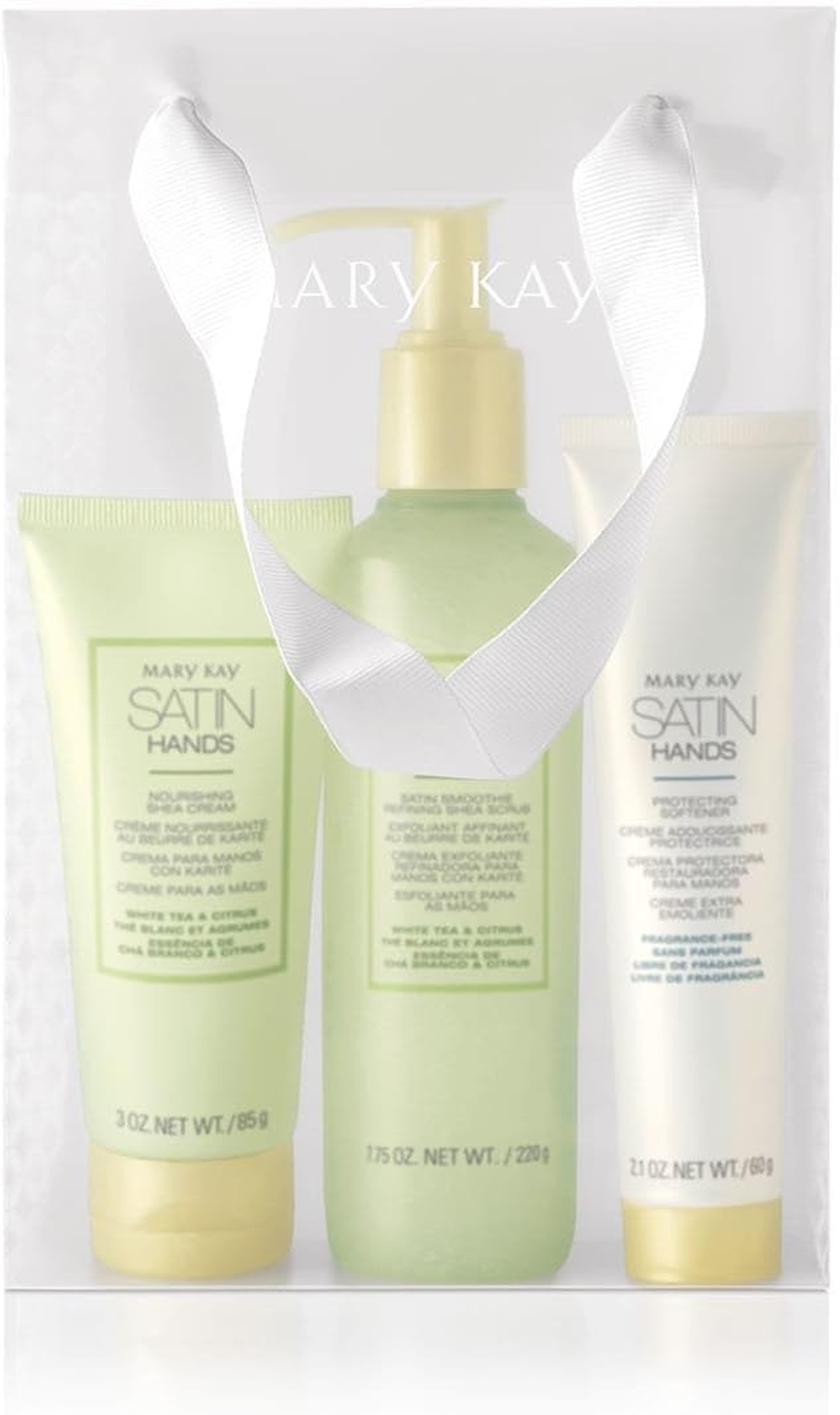 Mary Kay Satin Hands Pampering Set- White Tea & Citrus