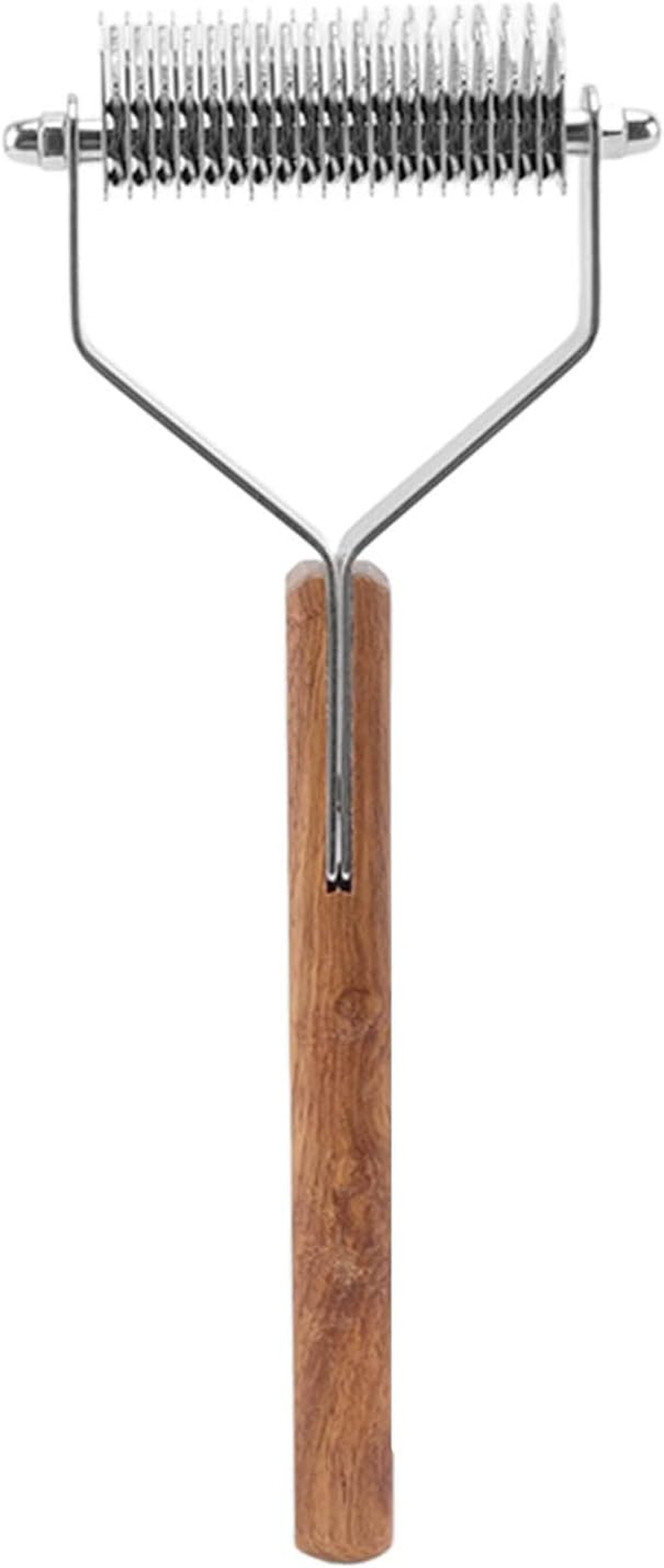 Versatile Dogs Grooming Rake,Ergonomic and Pet Hair Removal Brush,Perfect for Home or Professional Use Gentle on Skin for a Healthy, Shiny Coat for All Dog and Cat Breeds image number 1