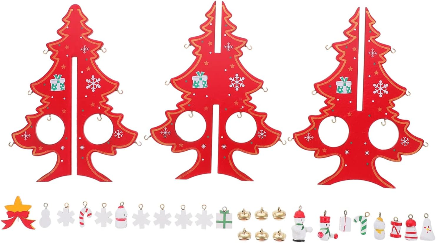 LABRIMP Creative Mini Christmas Tree Tabletop Xmas Tree Decor Vibrant Colors for Home Bedroom and Holiday Decoration Elegant Craft for Festive Cheer image number 5