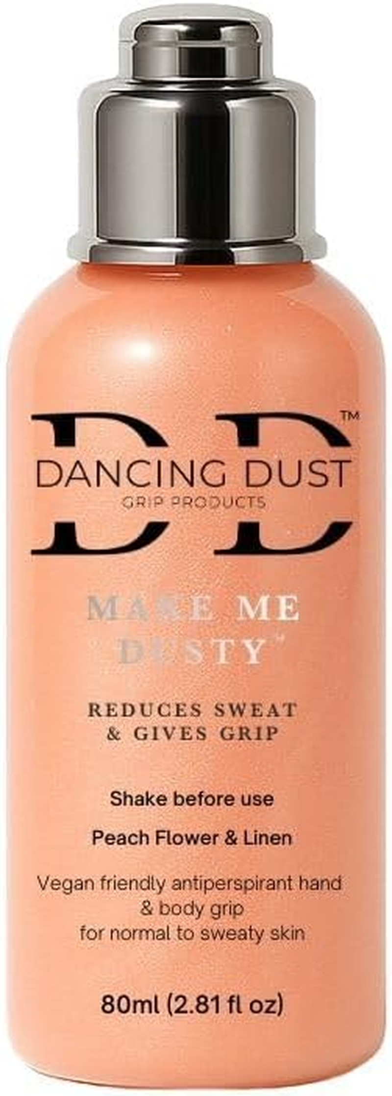 Make Me Dusty - Antiperspirant Hand & Body Grip 80Ml (Peach - Peach Flower & Linen)
