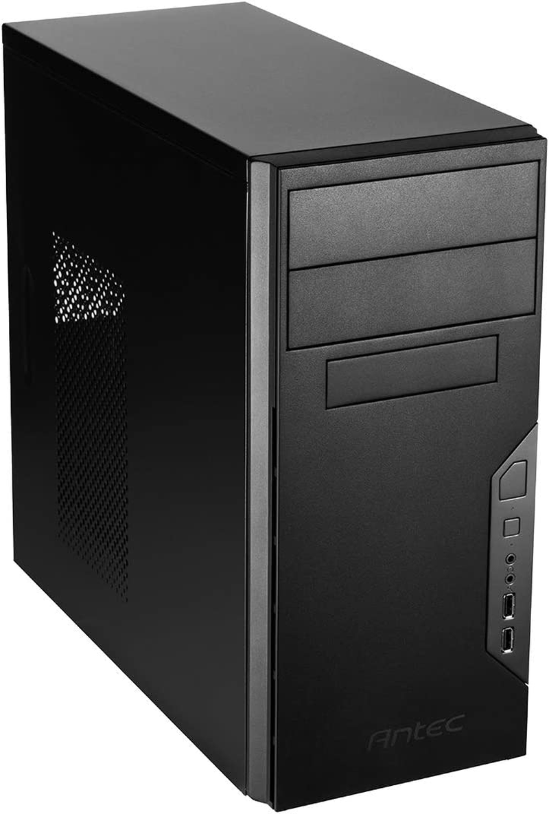 Antec VSK3000B-U3 Micro ATX Case, Black