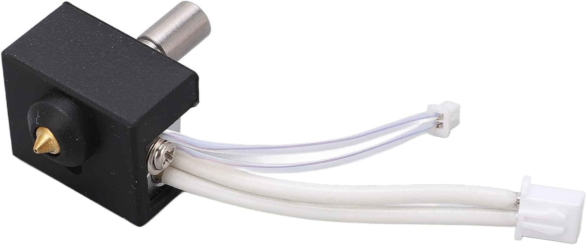 Marhynchus 3D Printer Parts Aluminum Alloy Extruder Heater Block Kit 260℃ 3D Printer Accessories with Thermistor for Ender 3 S1 image number 4