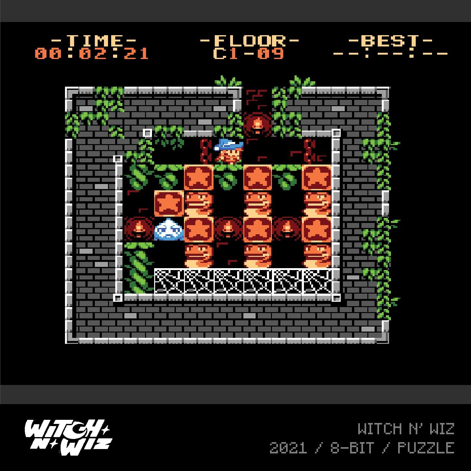 Evercade Goodboy Galaxy / Witch N' Wiz Dual Cartridge image number 4