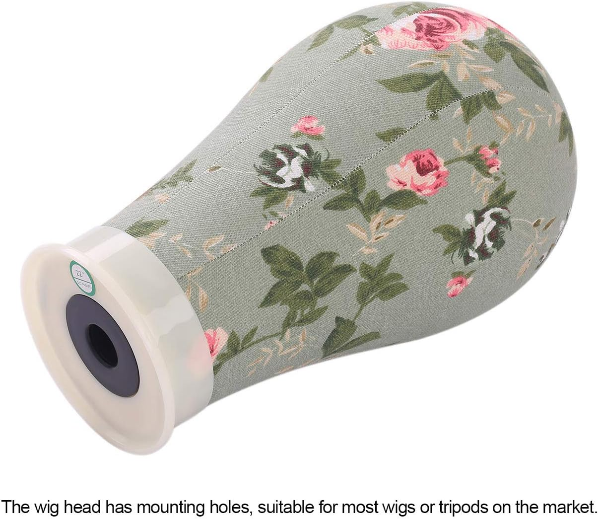 21~25 Inches Wig Head Mannequin Head Wig Display Styling Head with T-Pins Wig Mannequin Head Stand image number 5