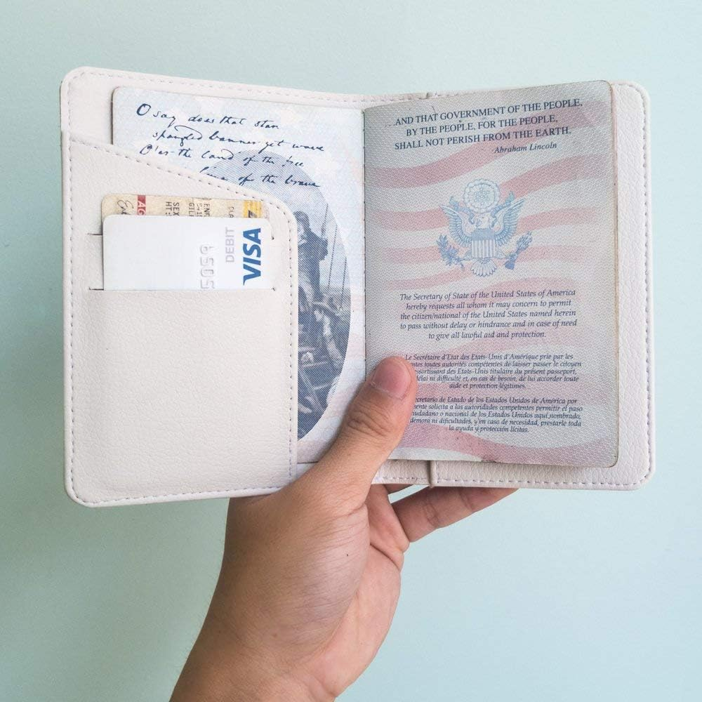 Bon Voyage - Wanderlust Collection - Leather Vintage Map - Passport Holder - Travel Accessories, Bon Voyage, Medium, Travel Wallet - Let'S The Map Show You The Way image number 5