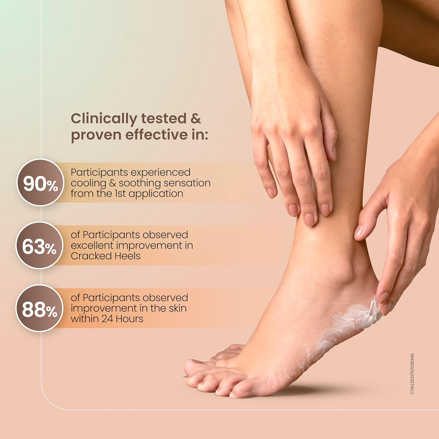 Moha: Foot Cream for Rough, Dry and Cracked Heel, Feet Cream for Heel Repair with Benefits of Aleovera, Papaya & Peppermint (200 Gram) image number 3