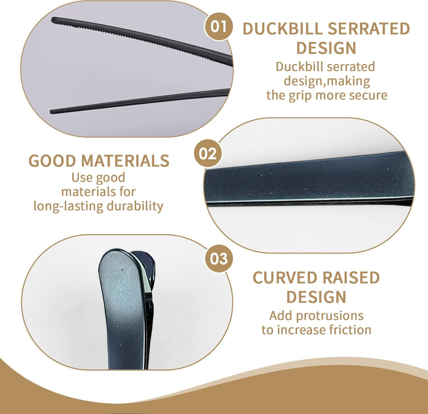 12 Pcs Hair Clips Set 12Cm/4.72Inch Alligator Duckbill Clips for Sectioning Curling Styling Non-Slip Grip Salon Home Use for Women Girls Hair Salon