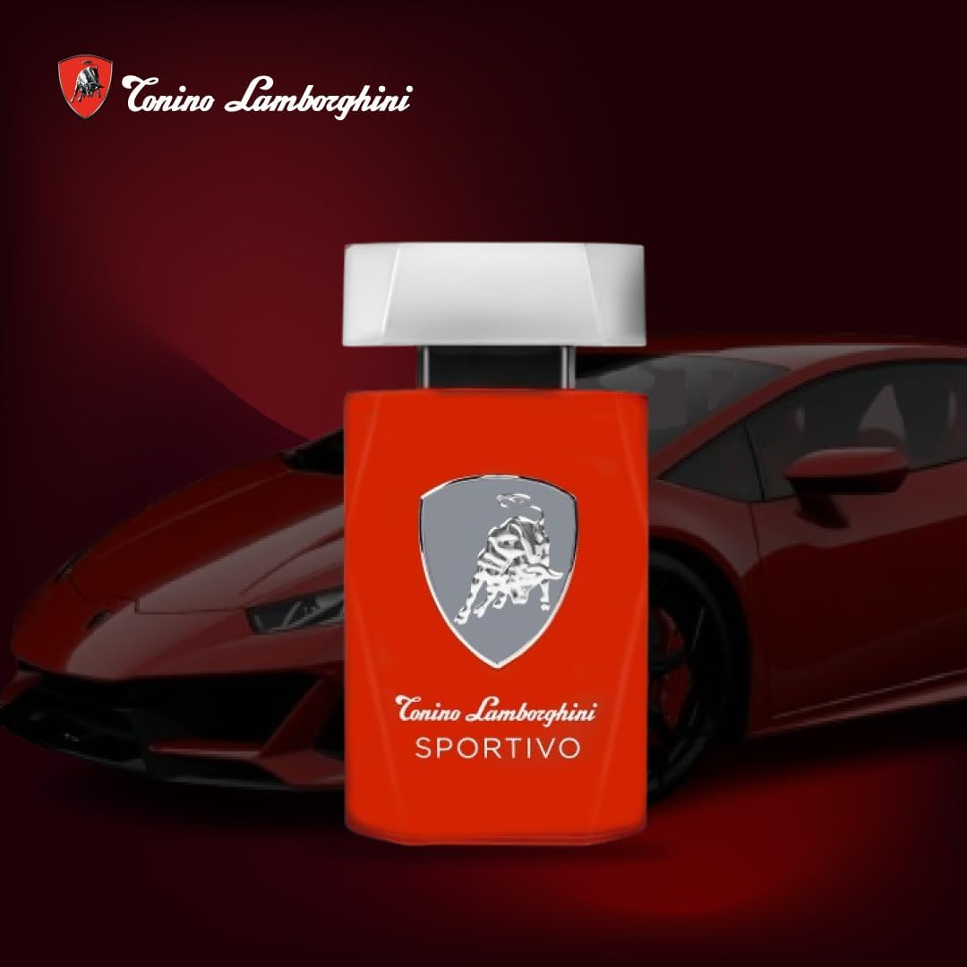 Lamborghini Sportivo 125Ml Eau De Toilette, 0.5 Kg image number 3