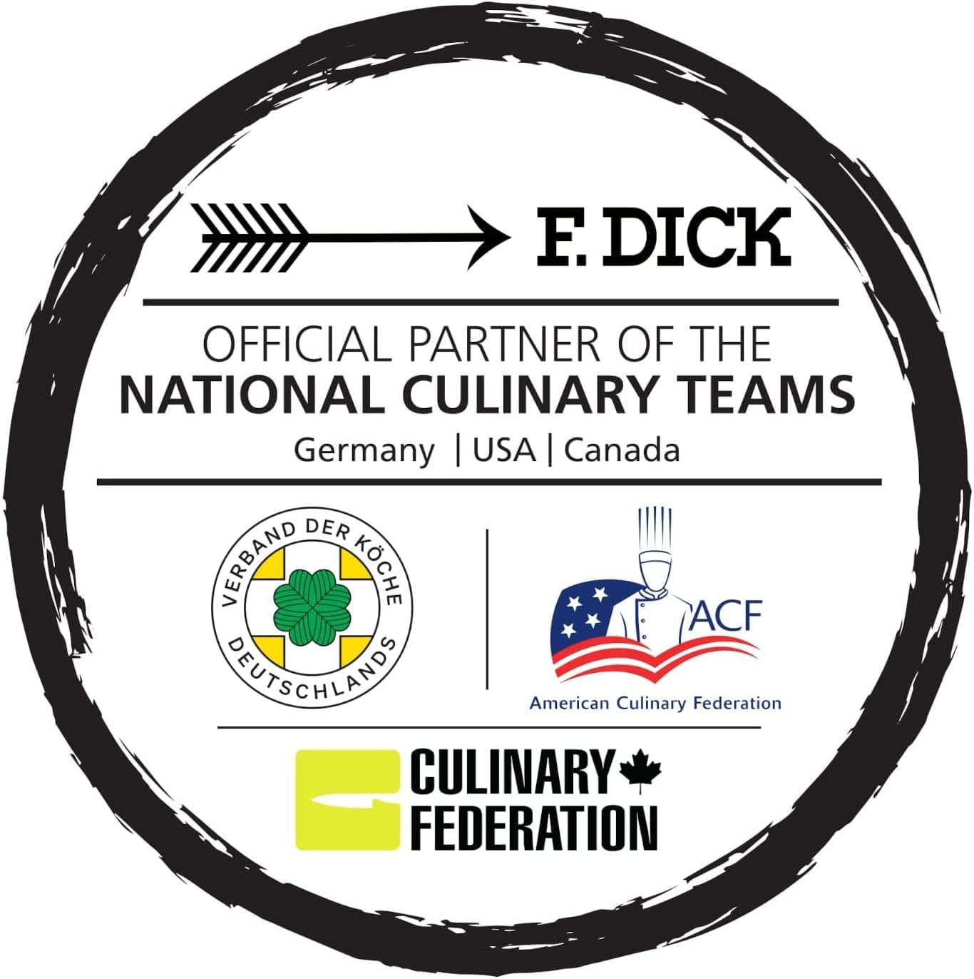 F.Dick Premier plus Utility Knife with Hollow Point, Black, 15 Cm Blade Length image number 2