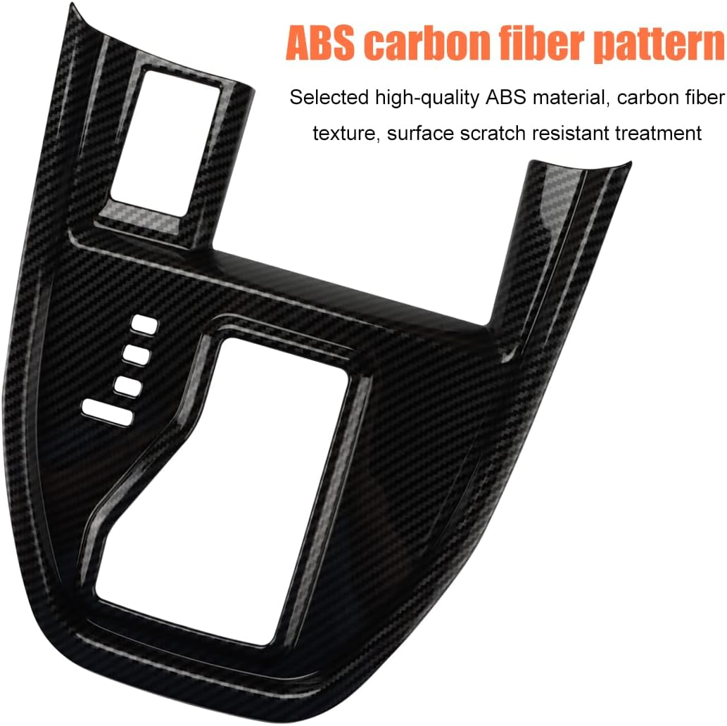 INTGET Gear Panel Cover for 2020-2022 2023 2024 Subaru Outback Accessories Subaru Legacy Accessories Center Console Gear Frame Cover Interior Decoration Accessories for Subaru - Side Air Vent Covers image number 3