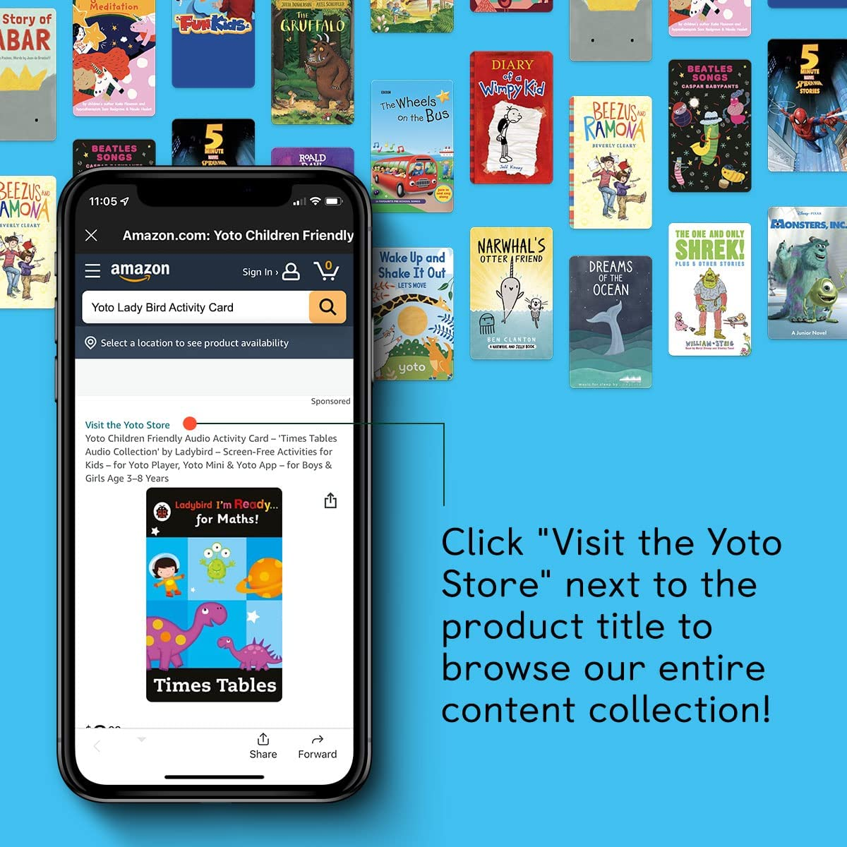 Yoto Zog & the Flying Doctors by Julia Donaldson &ndash; Kids Audio Card for Use with Player & Mini All-In-1 Audio Player, Screen-Free Listening with Fun Stories for Playtime, Bedtime & Travel, Ages 3+
