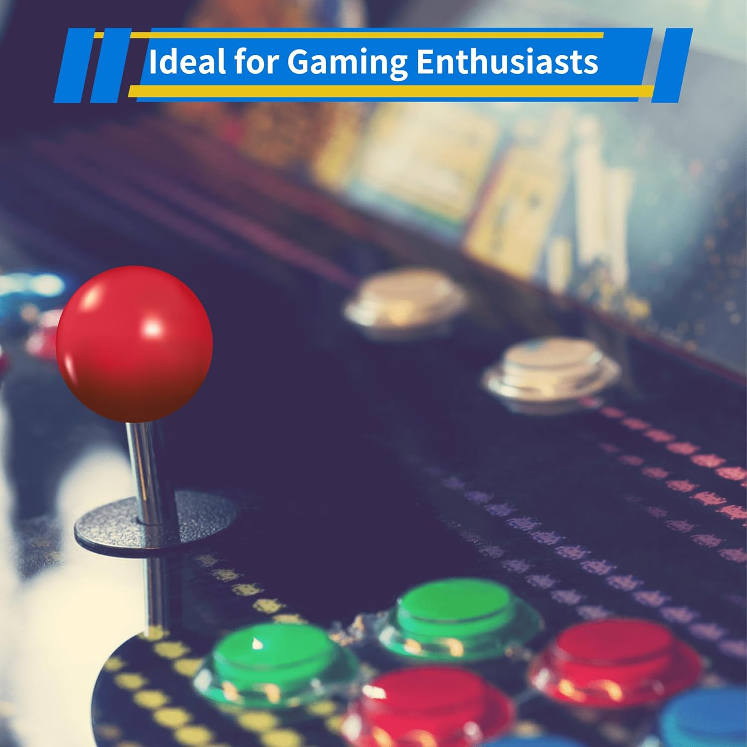 SANWA JLF-TP-8YT Joystick Red Original - for Arcade Jamma Game 4 & 8 Way Adjustable, Compatible with Catz Mad SF4 Tournament Joystick (Red Ball Top), Use for Arcade Game Machine Cabinet S@NWA - Green image number 5