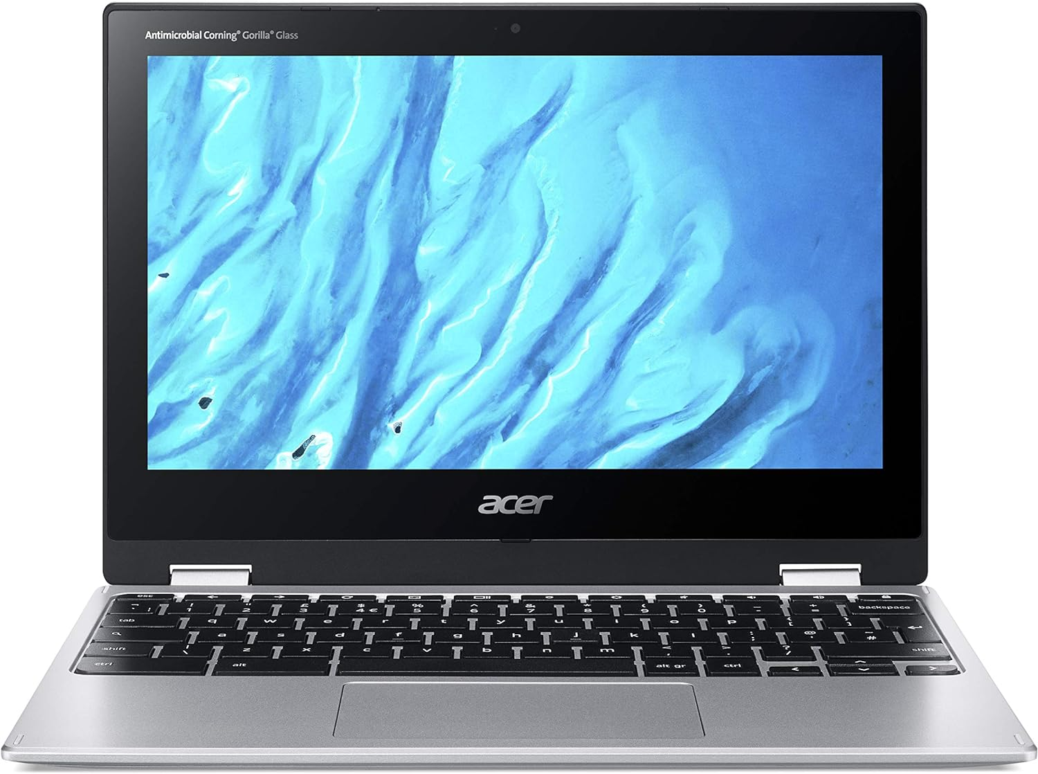 Acer Convertible Chromebook Spin 311, 11.6" HD IPS Touch, Mediatek MT8183 Processor, 4GB RAM, 32GB Emmc, Chrome OS, Silver, CP311-3H-K4S1 image number 5