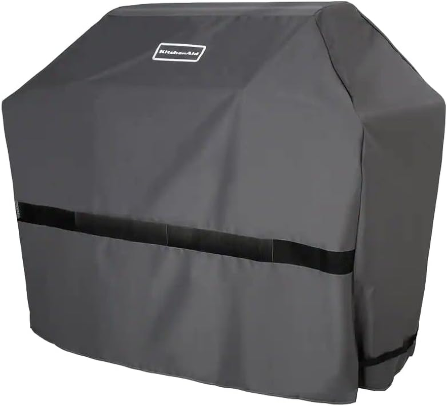 Kitchenaid 700-0745A 56-Inch X 23-Inch Gas Grill Cover, Grey image number 3