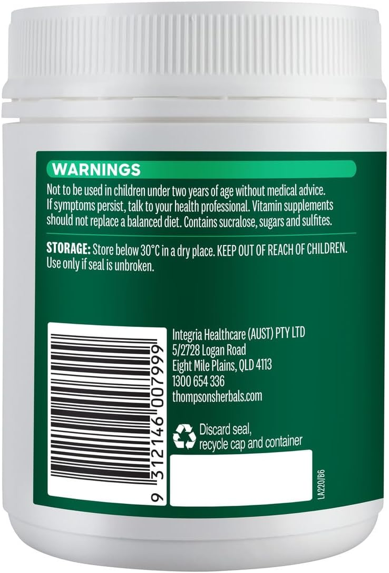 Thompson'S Vitamin C 1000Mg Chewable Tab X 150 image number 3