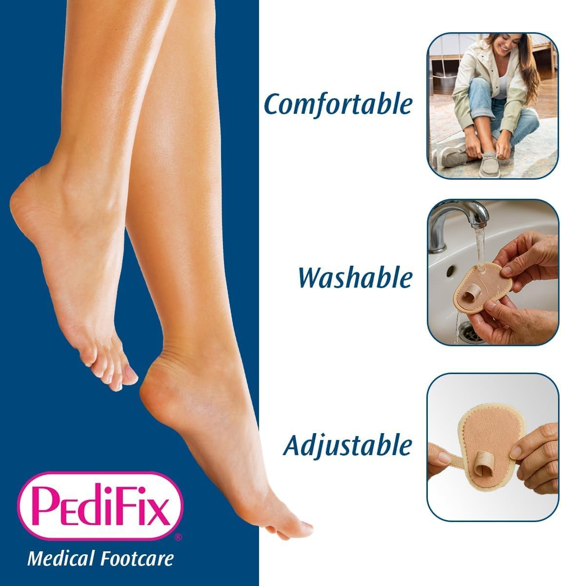 Pedifix Toe Straightener - One Size Fits Most image number 2