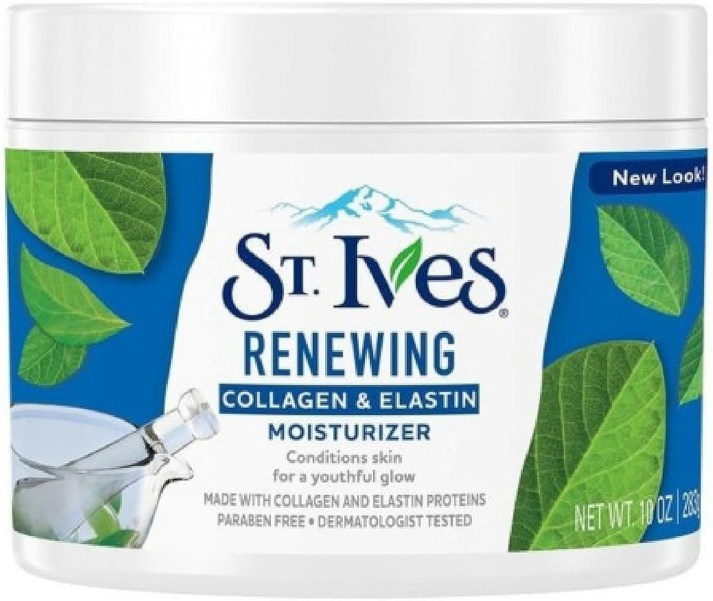 St Ives Renewing Collagen and Elastin Face Moisturizer, 10 Ounce (Pack of 3) image number 1