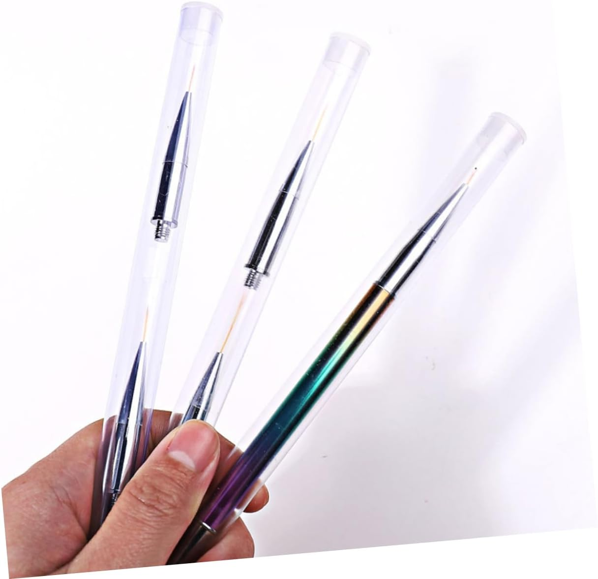 BIUDECO Nail Art Pen Replacement Heads for Nail Art Design Easy to Use for Families Professionals image number 1