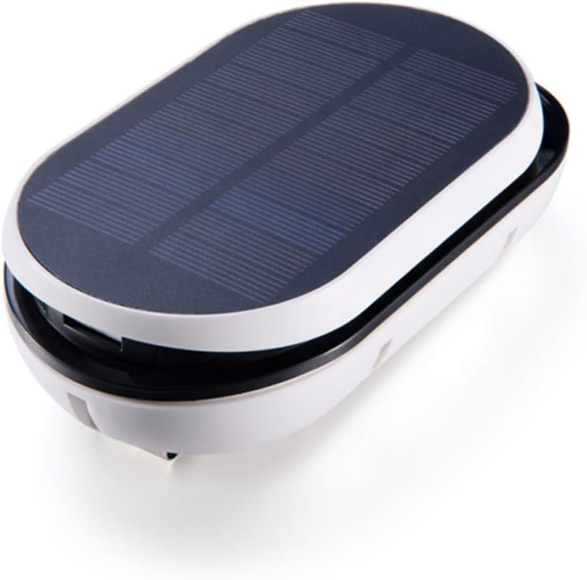 Ifundom Solar Powered Aquarium Air Pump Oxygen Aerator Portable Fish Tank Oxygen Pump Outdoor Low Noise for Small to Medium Tanks image number 2