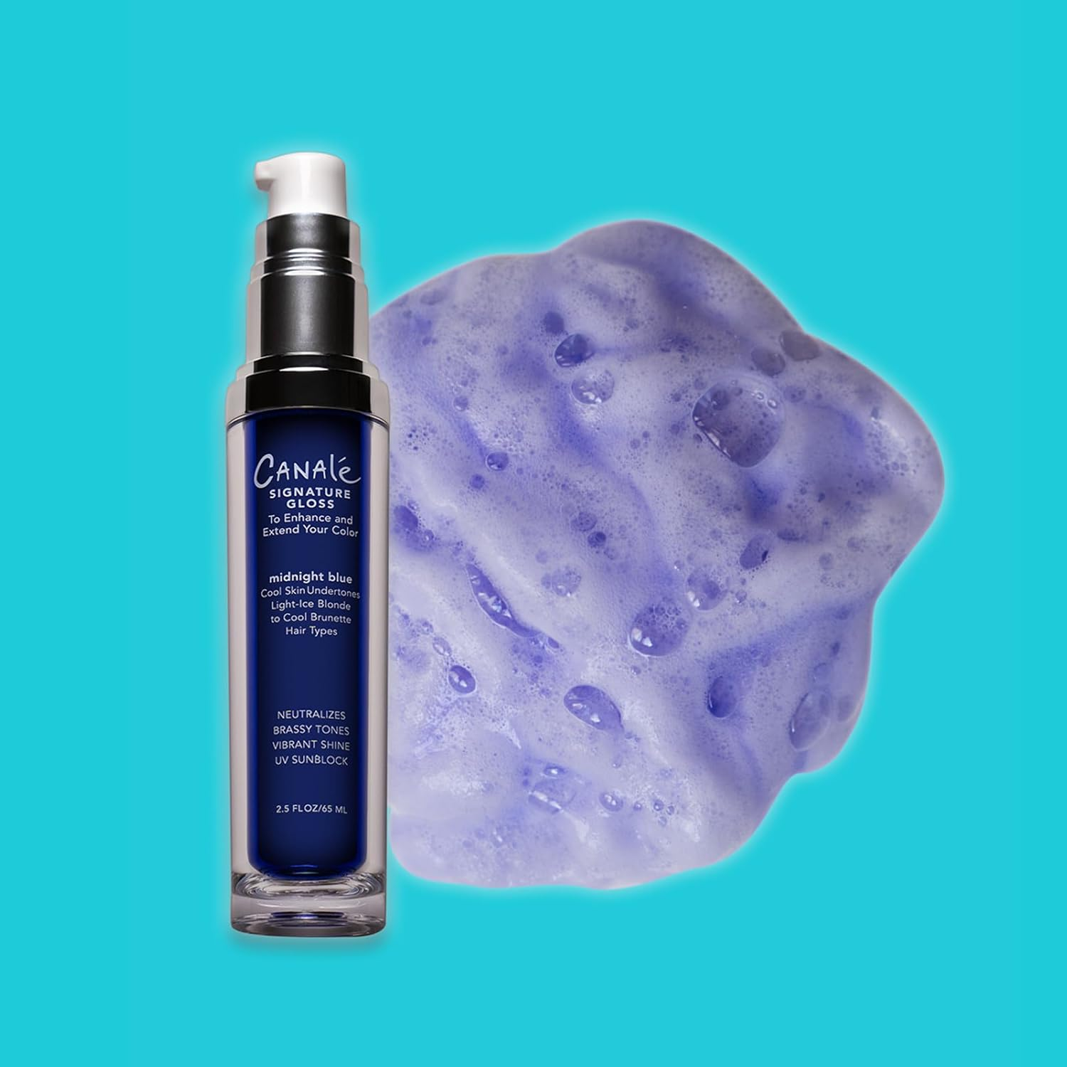 Canal&eacute; SIGNATURE GLOSS - Midnight Blue - to Enhance and Extend Your Hair Color