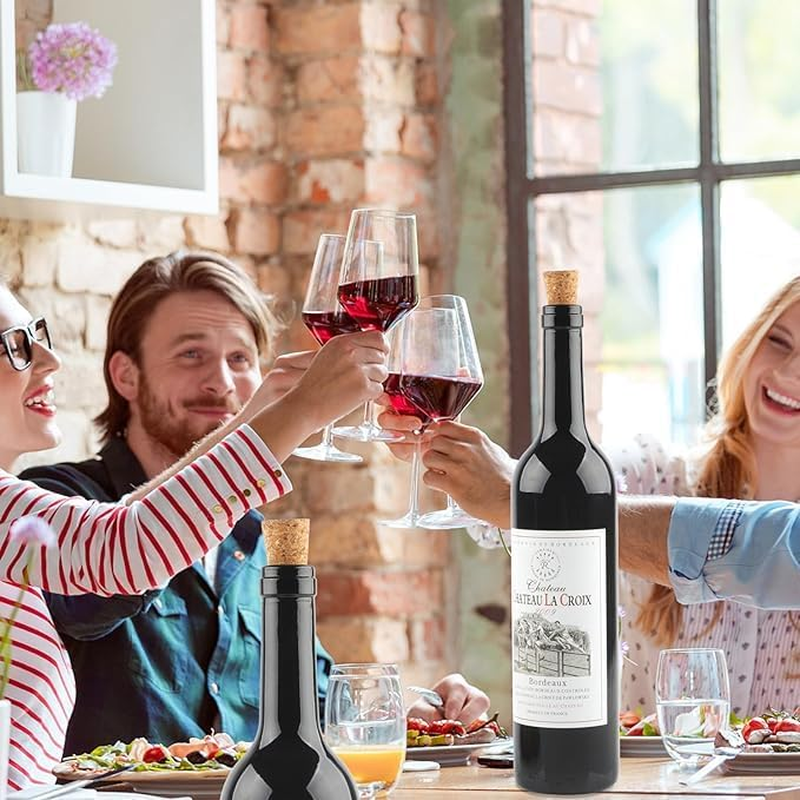 50PCS Natural Soft Wood Corks Tapered Cork Plugs Wine Cork Stoppers Replacement Corks Wine Making Crafts for Wine Beer Bottle Crafts. (Burlywood) - Light Wood Color image number 4