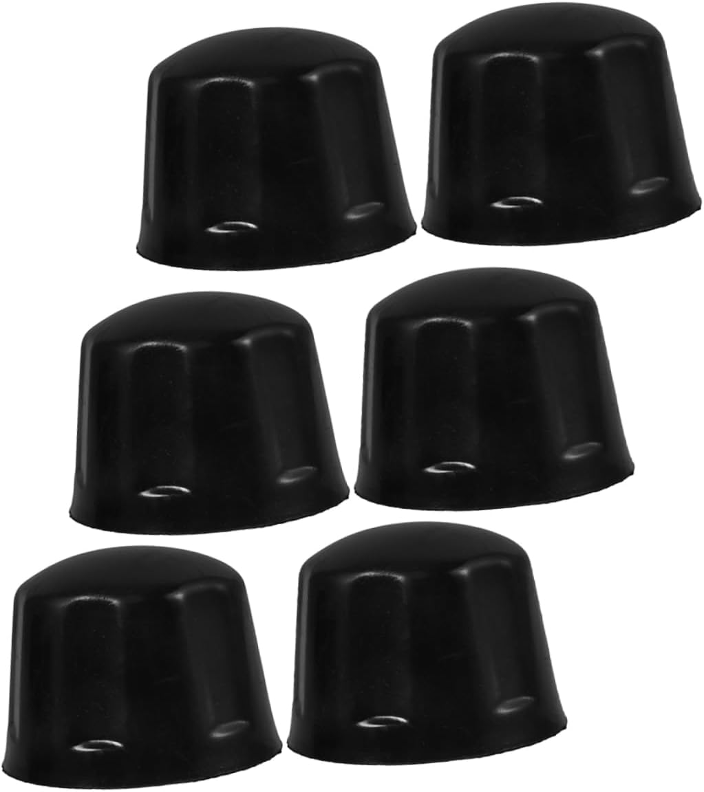 Luxshiny 4Pcs Rubber Wheel Cover Caps Replacement for ATV Trailer Boat Trailer Bearing Mud And image number 6