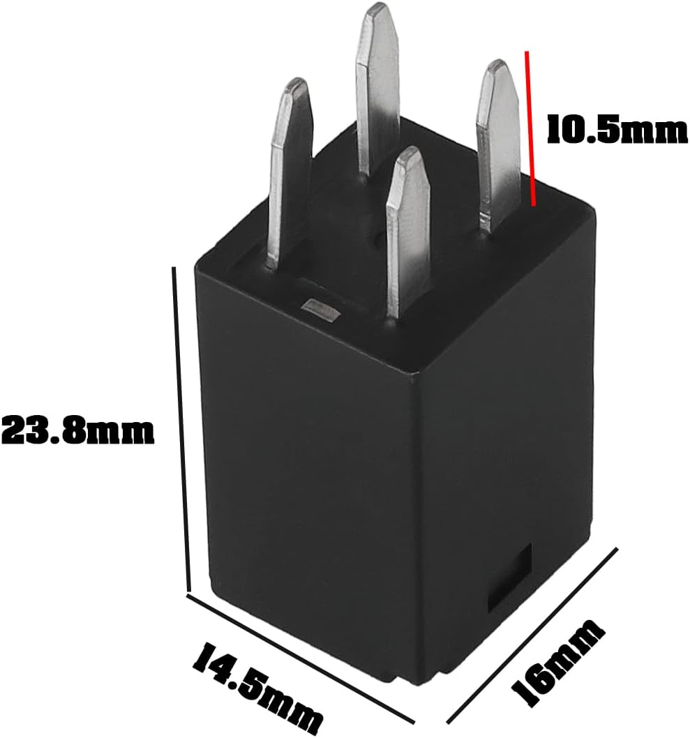 SING F LTD 4Pcs 303-1AH-C-R1-U01-12VDC 4 Pin Automotive Relays 12V 20A SPST Micro Relay for Automotive Electronics Industrial Control and Power Management image number 1