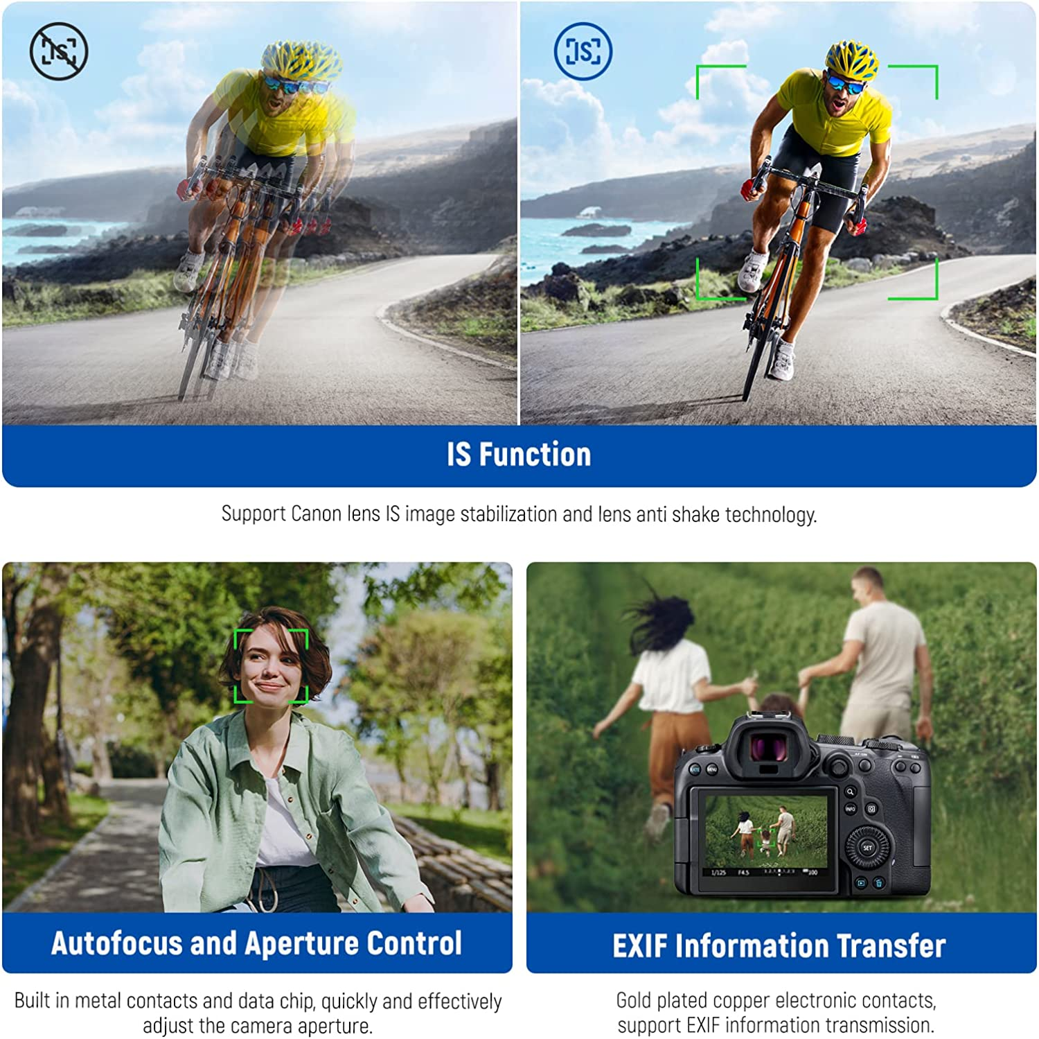 NEEWER EF to EOS R Mount Adapter with Drop in CPL Filter, Autofocus Lens Converter Ring Compatible with Canon EF/EF-S Lens to EOS R EOS Ra EOS RP EOS R5 EOS R6 EOS R3 EOS C70 R5C R7 R10 R8 R50 Etc image number 3